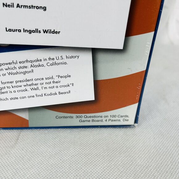 5 for $25| Sea To Shining Sea USA Trivia The Patriotic Trivia Game, NEW - Picture 3 of 3